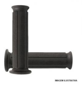 Manopla CBX 250 Twister CB 300 C/Furo Para Peso Preta